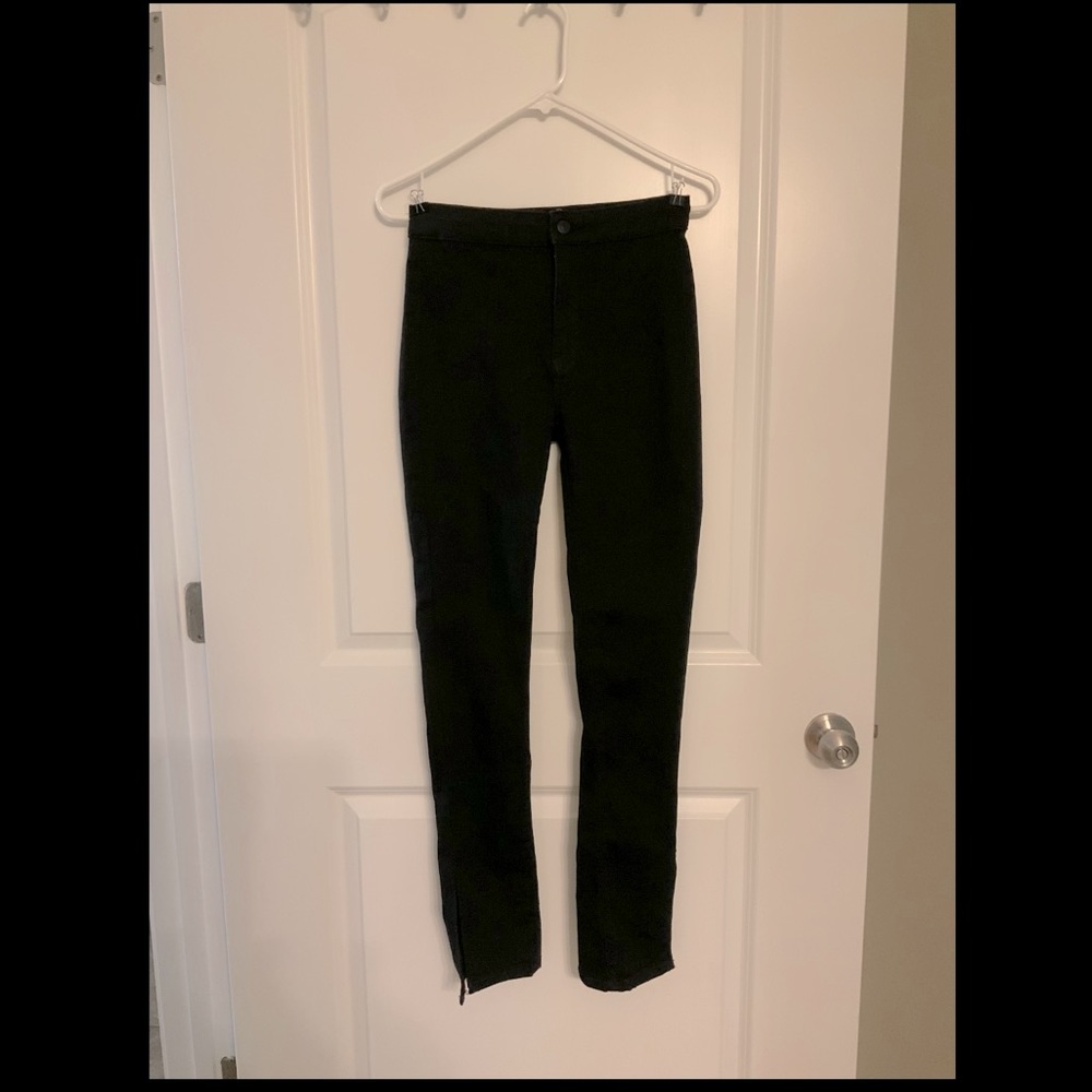 We The Free Black jeans Size 27 Kick-flare stretch denim